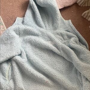 The North Face Kids Light Blue Fleece Jacket